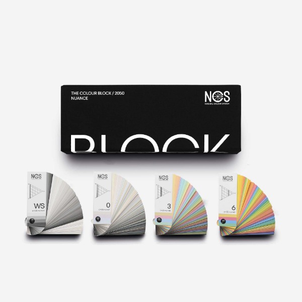 컬러코리아 오늘의컬러-(예약) NCS 블럭 뉘앙스 2050 (신제품) 컬러 번호별로 구분된 칼라 칩 북 -  NCS Block Nuance 2050